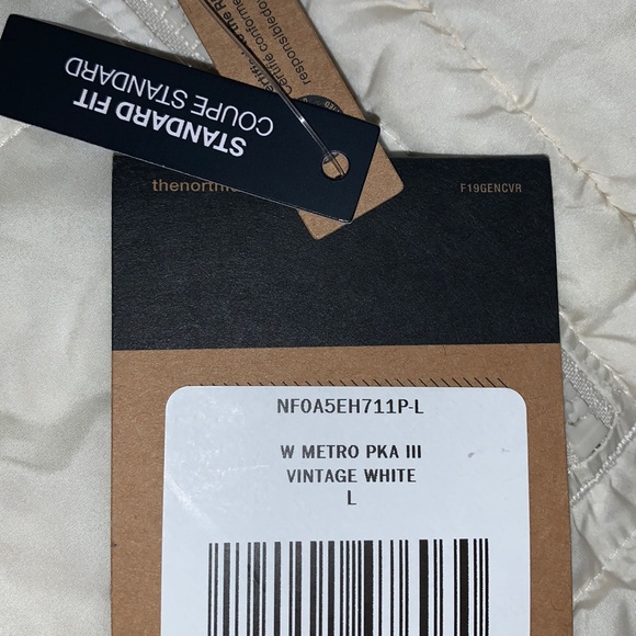The North Face Womens Metropolis Parka III Down, Vintage White, Large - Picture 7 of 10